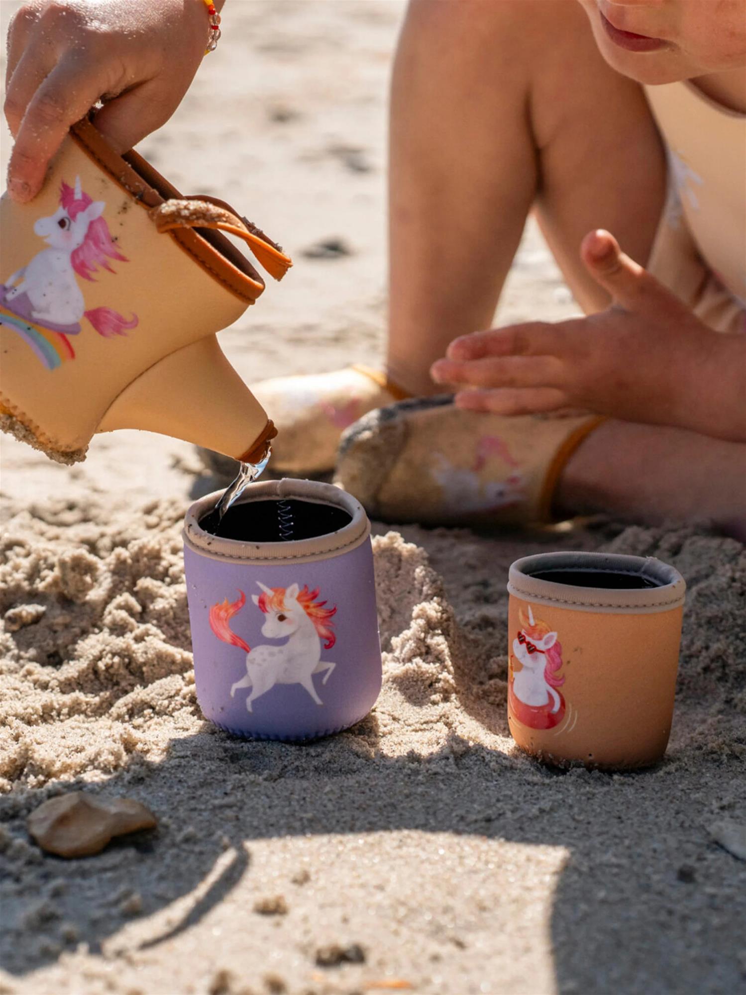 FILIBABBA Rantalelut Neopreeni, Unicorn Activity Cups
