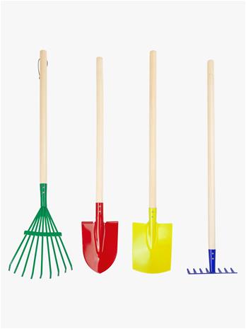 Small Foot - Wooden Children's Garden Tools 4dlg.
