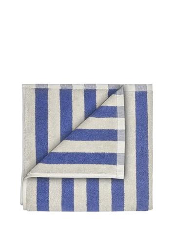 Blomus - Arto Pyyhe 100x50 cm Beige/Sininen