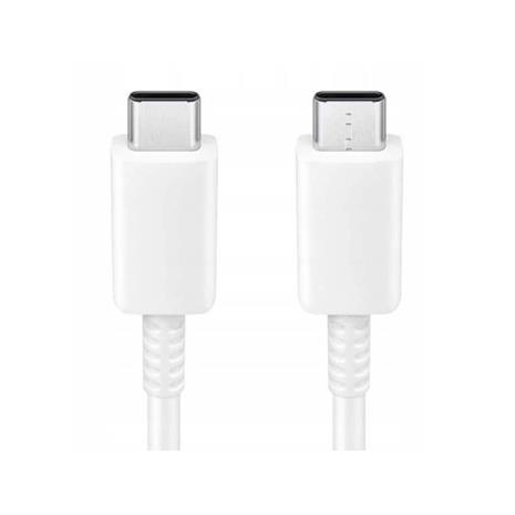 USB-C–USB-C 3A kaapeli 25 W lataus ja synkronointi 1,2 m Samsung White