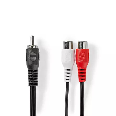 Nedis subwoofer cable - 20 cm