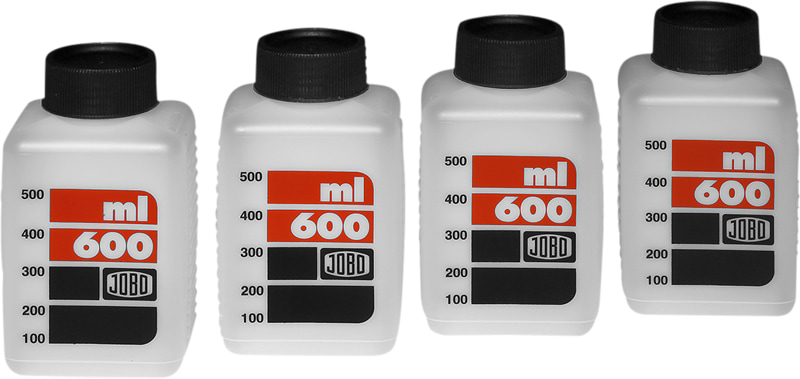 Jobo Bottle Kit 600ml (4x 600ml white)
