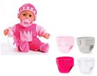 Bayer â€“ Nukke First Words Baby Pink 38 cm + Vaippasetti neljä osaa â€“ 2 kpl