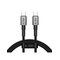 Tech-Protect UltraBoost DNA USB-C PD100W/5A 100 cm Cable - Grey – kuva 1