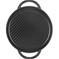 Staub Pure Grilli grillipannu, pyöreä 26 cm, musta – kuva 8