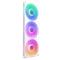 NZXT F420 RGB Core 420mm UNIBODY -kotelotuuletin, Valkoinen – kuva 5