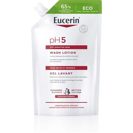 Eucerin pH5 Washlotion Refill Hajustettu 400 ml