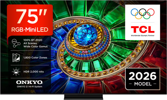 TCL 75RM7L (75"), LED-televisio