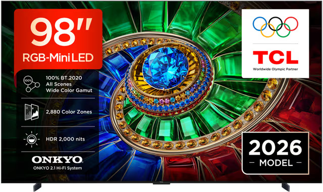 TCL 98RM7L (98"), QLED-televisio