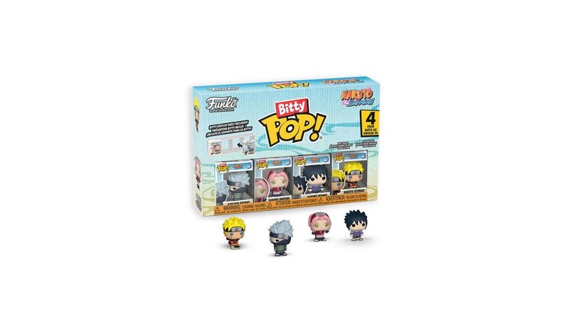 Funko Bitty Pop!: Naruto Shippuden - Team 7 with CH FIGU – kuva 1/1