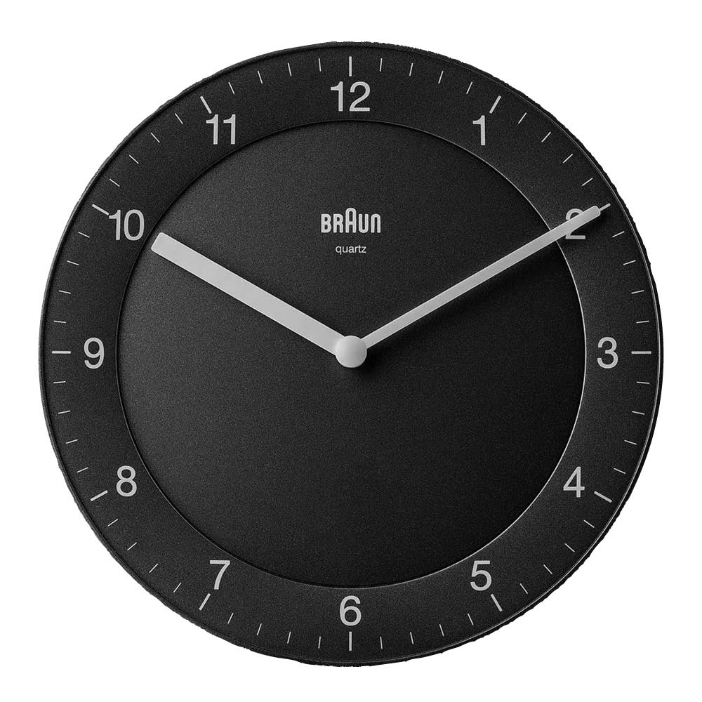 Braun - Seinäkello ä˜ 20 cm Musta