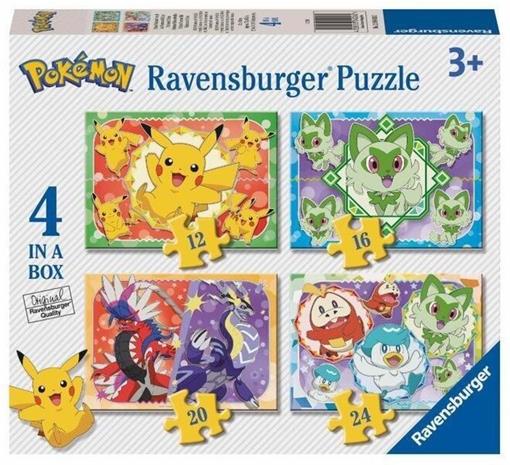Ravensburger Pokémon Puzzle - 4 Puzzles Lattia – kuva 2/2