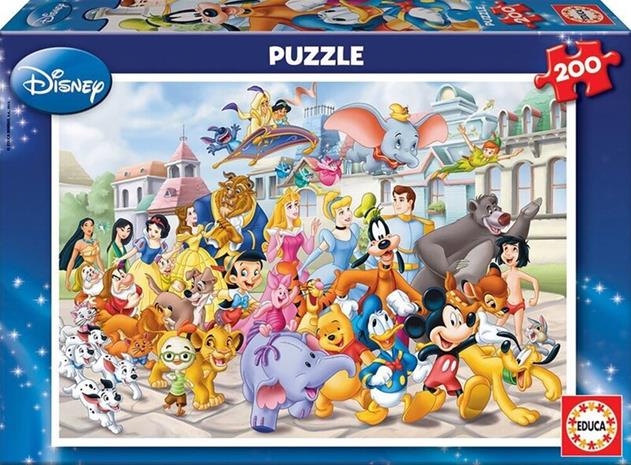 EDUCA DISNEY PARADE 200P PALAPELI