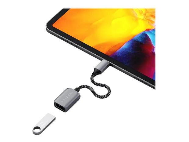 Satechi USB-C to USB-A 3.0 Adapter Space Grey