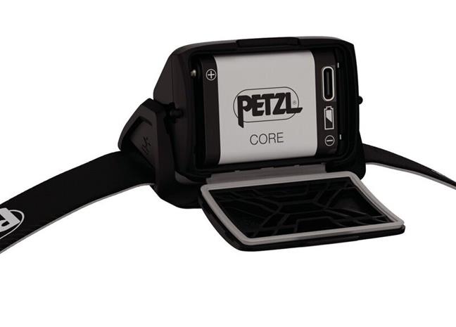 Petzl ACTIK CORE otsalamppu, 600 lm, harmaa – kuva 8/8