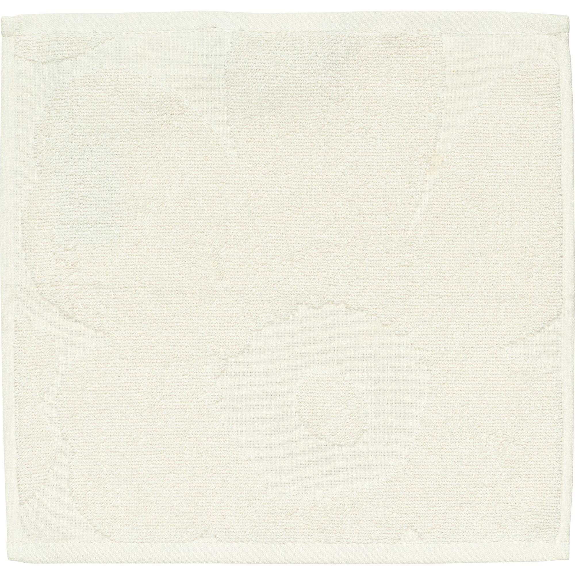 Marimekko Unikko Solid Pienoispyyhe Ivory 32x32 Cm - Pyyhkeet & Kylpypyyhkeet Puuvilla Norsunluu - 073894-100