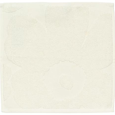 Marimekko Unikko Solid Pienoispyyhe Ivory 32x32 Cm - Pyyhkeet & Kylpypyyhkeet Puuvilla Norsunluu - 073894-100