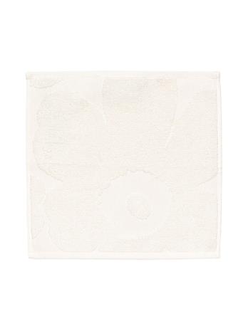 Marimekko Unikko Solid Pienoispyyhe Ivory 32x32 Cm - Pyyhkeet & Kylpypyyhkeet Puuvilla Norsunluu - 073894-100