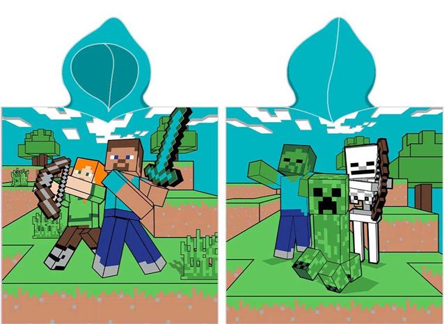 minecraft-lasten pyyhe, 50 x 115 cm