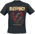 Five Finger Death Punch - Moon Mock Up 2 - T-paita - Miehet - Musta