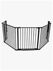 BabyDan Flex StepFree XL Turvaportti, Musta