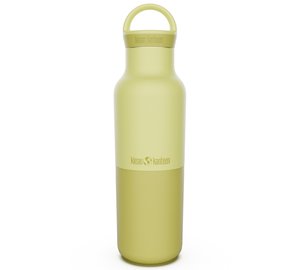 Klean Kanteen Rise Classic -termospullo Arch Loop -korkilla, 592 ml, vahakeltainen