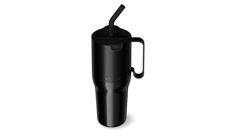 Klean kanteen Rise termospullo 1064 ml, musta