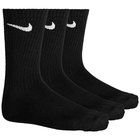 Nike Sukat Performance Lightweight Crew 3-pack - Musta/Valkoinen