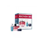 Ihonhoitosetti Biotherm Blue Peptides kiinteyttävä voide SPF30, 3 osaa