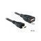 DeLOCK USB-Kabel Delock USB A -> micro B Bu/St 0.50m OTG – kuva 1