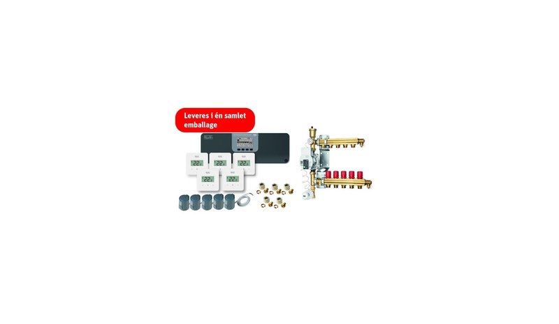 Roth Touchline SL complete wireless heating package, 5 rooms