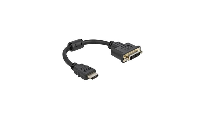 DeLOCK adapter - HDMI / DVI - 20 cm – kuva 1/2