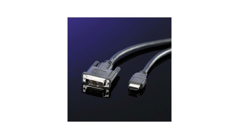Roline DVI-D -> HDMI 2.0 Meter M/M – kuva 1/1
