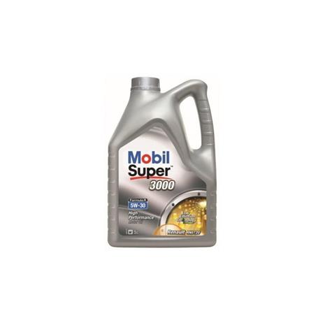 Moottoriöljy Mobil Super 3000 FR 5W-30, 5L
