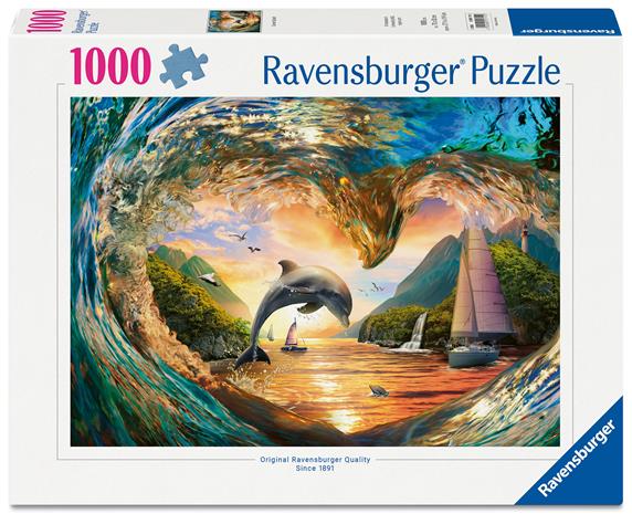 Ravensburger Dolphin's Heart Leap (1000) – kuva 3/8