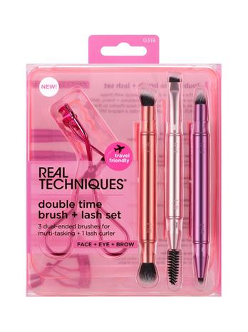 Real Techniques Double Time Brush + Lash Set 4pcs – kuva 2/2