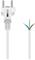Pro Safety plug cord for assembly 1.5 m white – kuva 2