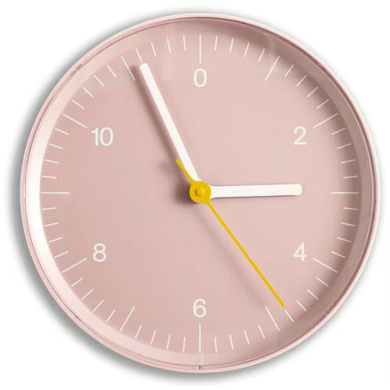 HAY - Seinäkello - W26,5 cm - Pinkki
