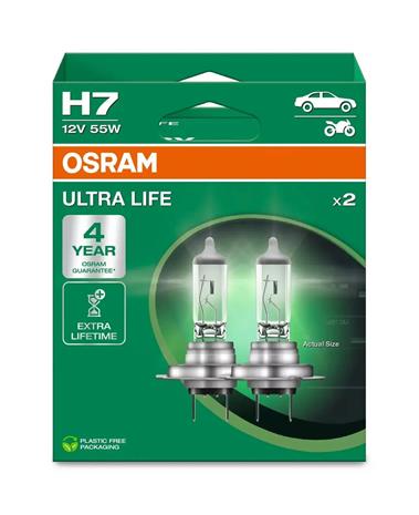 Osram Ultra Life - H7 Auton polttimot