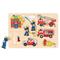 Goki Bubble Puzzle Fire Department Wood – kuva 6