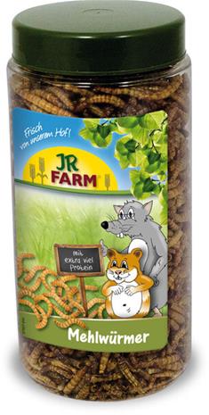 2x70g purkitetut jauhomadot JR Farm pieneläimille