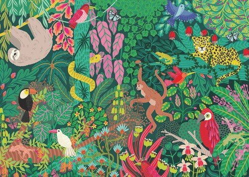 Ravensburger - Magical Rain Forest - 1000p (12001432) – kuva 6/8