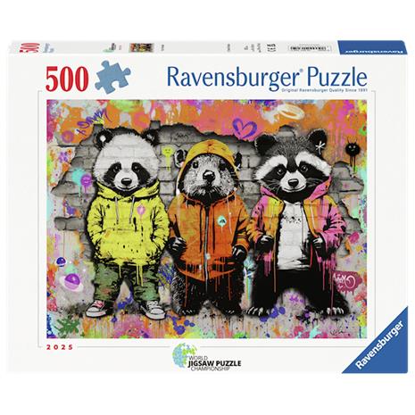 Animal Graffiti Palapeli 500 palaa Ravensburger