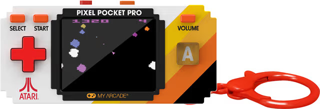 My Arcade Pixel Pocket Pro Atari, retropelikonsoli