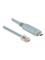 De-Lock 1 m Adapter USB 2.0 Type-C RJ45 -kaapeli, Harmaa – kuva 3