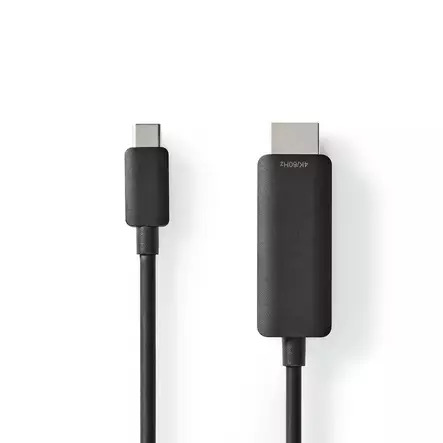Nedis CCGL64655BK20 video cable adapter