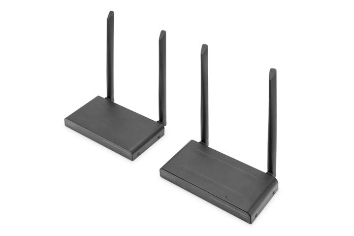 DIGITUS - transmitter and receiver - KVM extender - Wi-Fi 5 802.11b/g/n