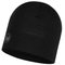 Buff Buff Midweight Merino Hat Solid Black – kuva 1