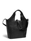 Pieces Pcginurla Braided Cross Body Bag - Black - ONE SIZE