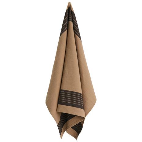 HAY Linear keittiöpyyhe, 52x80 cm, mokka